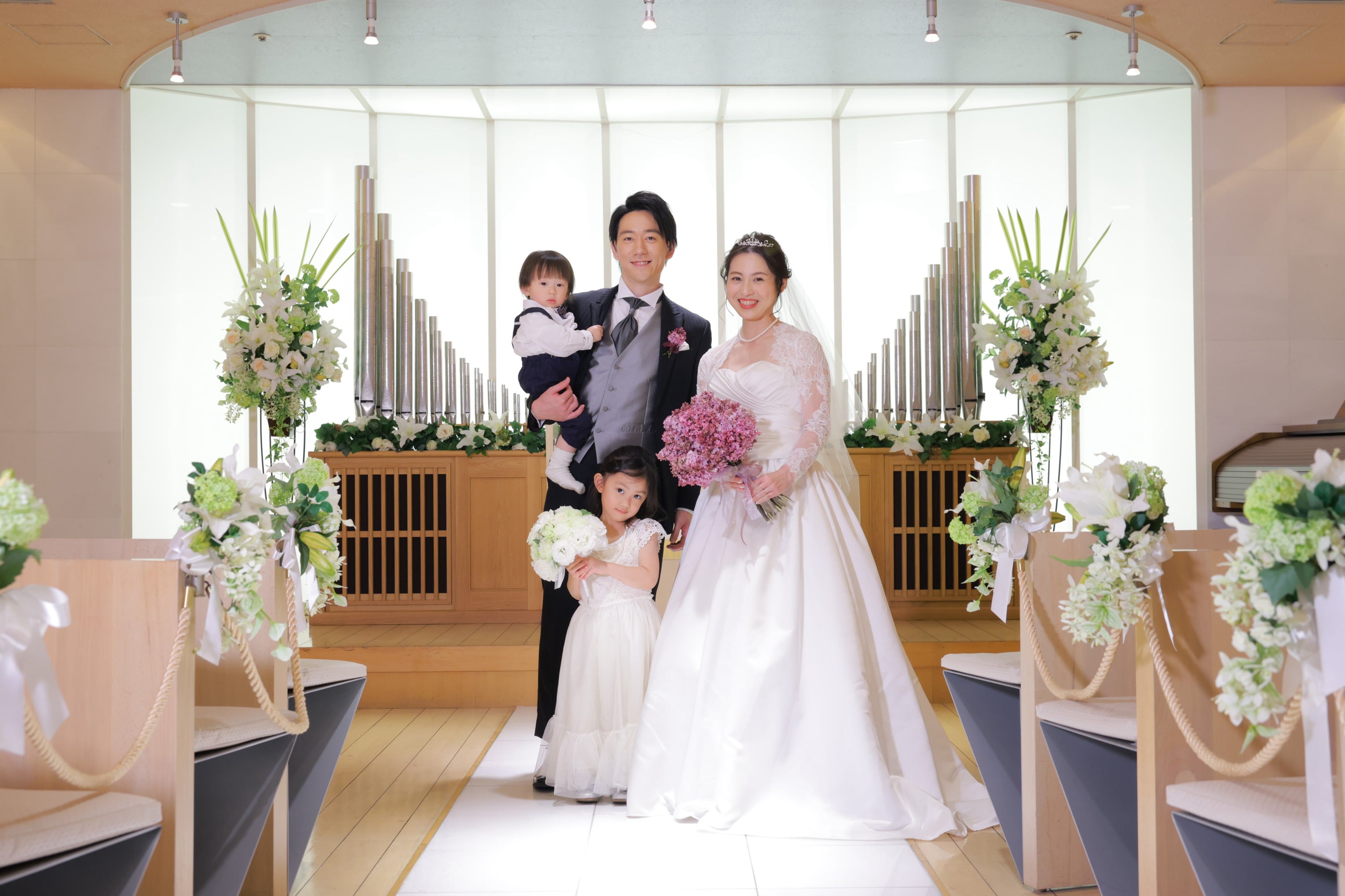 【川崎日航ホテル】クラシカルなチャペルでフォトウェディング♪